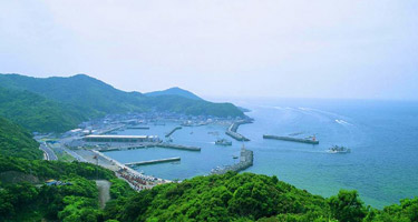 阿尾港の風景